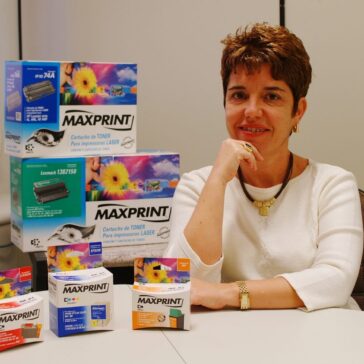 A Maxprint oferece cartuchos compatíveis 30% mais baratos para impressoras HP, Epson e Canon.