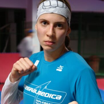 Natália Falavigna, lutadora de taekwondo