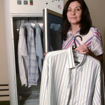 Célia Jaber de Oliveira – inventora da máquina alisadora de roupas