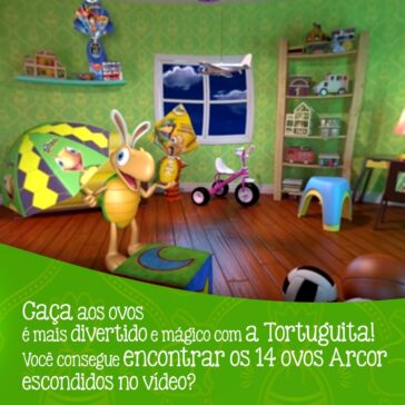Arcor promove caça aos ovos de Páscoa em vídeo 360°