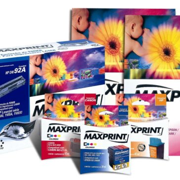 Cartuchos Maxprint para impressoras HP, Epson e Canon agora podem ser encontrados na rede Siciliano