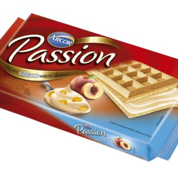 Arcor lança Passion Iogurte Grego com Pêssego