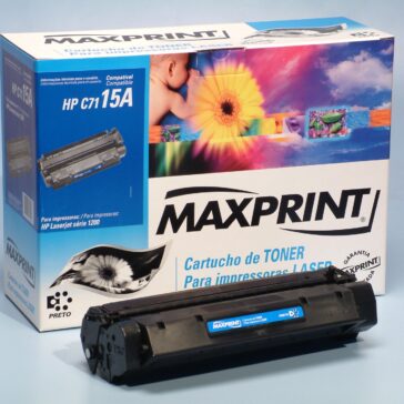 Impressoras HP Laser Jet agora têm toners compatíveis da Maxprint