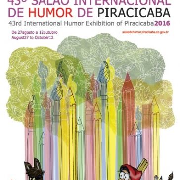 Com patrocínio da Arcor, Salão Internacional de Humor de Piracicaba chega à 43ª edição