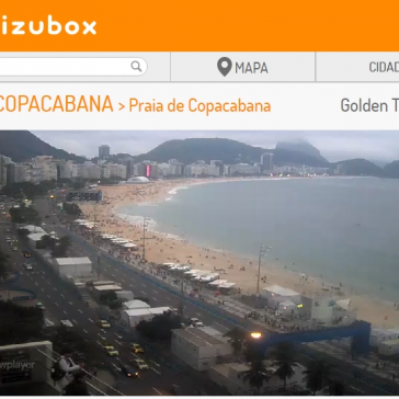 Câmeras com tecnologia IP possibilitam visualizar o Rio de Janeiro ao vivo