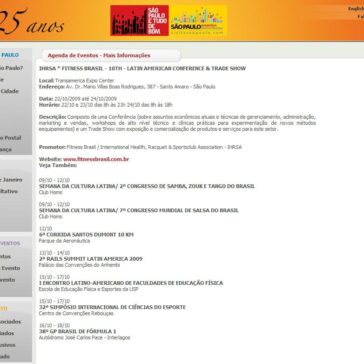 10TH – Latin American Conference & Trade Show  – Site – Visite São Paulo
