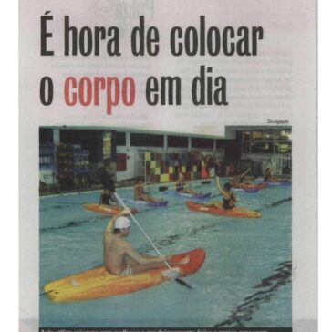 É hora de colocar o corpo em dia – Jornal – Agora SP – Página 46