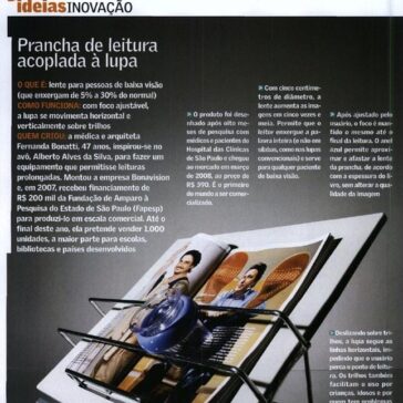 Prancha de leitura acoplada à lupa – Revista – PEGN – Página 20