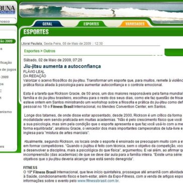 Jiu-jitsu aumenta a autoconfiança – Site – A Tribuna