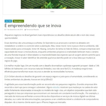 É empreendendo que se inova – Página 22