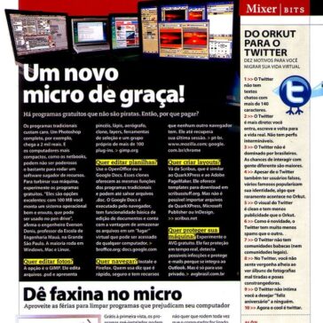 Um novo micro de graça! – Revista – Mens s Health – Página 31