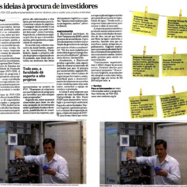 À procura de um bom investidor – Jornal – OESP – Página CO6