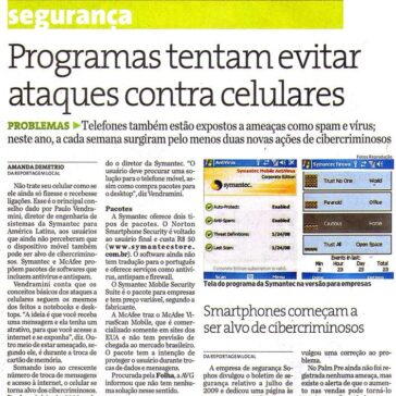 Programas tentam evitar ataques contra celulares – Jornal – Folha de S.Paulo