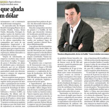 Empurrão que ajuda a faturar em dólar – Jornal – Valor Econômico – Página F05