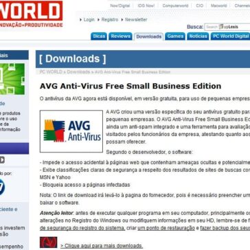 AVG Anti-Virus Free Small Business Edition – Site – PCWord