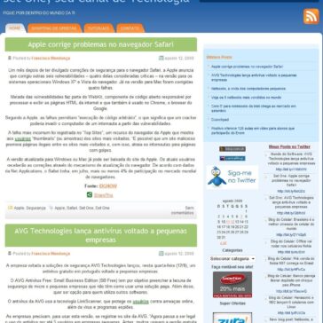 AVG Technologies lança antivírus voltado a pequenas empresas – Site – Set One