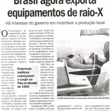 Brasil agora exporta equipamentos de raio-X – Jornal – Diário do Grande ABC – Página 02