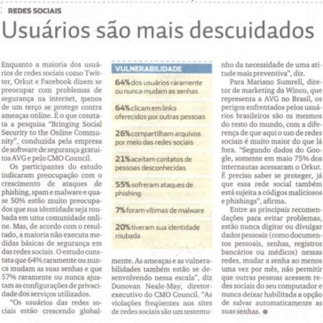Usuários são mais descuidados – Jornal – Diário do Nordeste