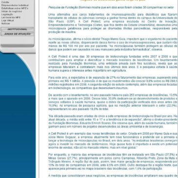 Negócio de biociências ganha força no país – Site – Sebrae SC