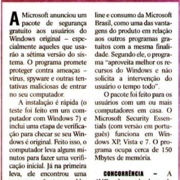 Pacote de Segurança – Jornal – O Sul