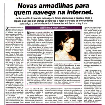 Novas armadilhas para quem navega na internet – Jornal – O Sul