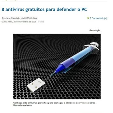 8 antivírus gratuitos para defender o PC – Site – Info