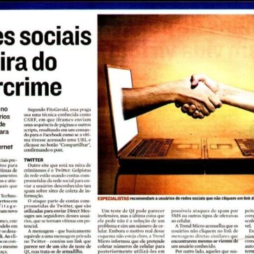 Redes Sociais na mira do cibercrime – Jornal – A Tribuna