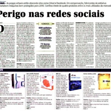 Perigo nas redes siciais – Jornal do Commercio