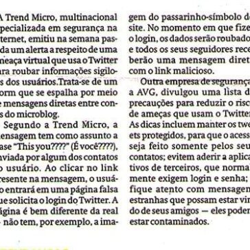 Outra empresa de segurança… – Jornal – Gazeta do Povo