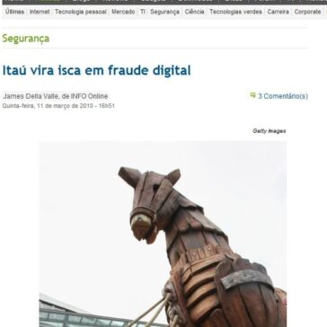 Itaú vira isca em fraude digital – Site – Info Online