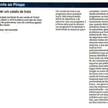 Renover um cavalo de Troia – Jornal – Estado de Minas