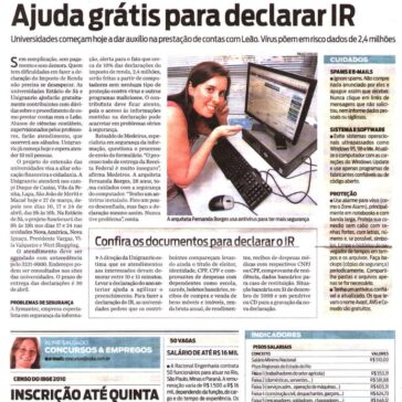 Ajuda grátis para declarar IR