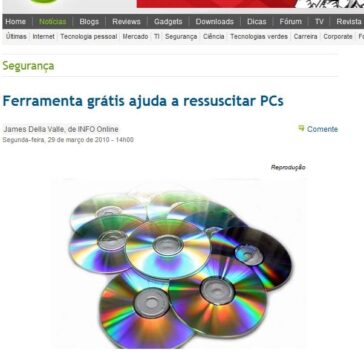 Ferramenta grátis ajuda a ressuscitar PCs – Site – Info Online