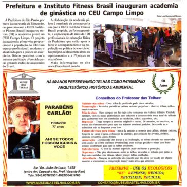 Prefeitura e Instituto Fitness Brasil inauguram academia de ginástica no CEU Campo Limpo – Jornal de Moema – Página 05