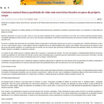 Ginástica natural busca qualidade de vida com exercícios focados no peso do próprio corpo – Segs