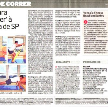 Vem aí a 20ª Fitness Brasil em Santos – Jornal da Tarde
