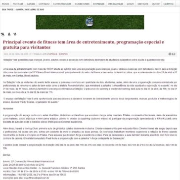 Principal evento de fitness tem área de entretenimento, programação especial e gratuita para visitantes – Portal Segs