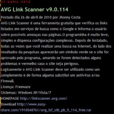 AVG Link Scanner v9.0.114 – Down House