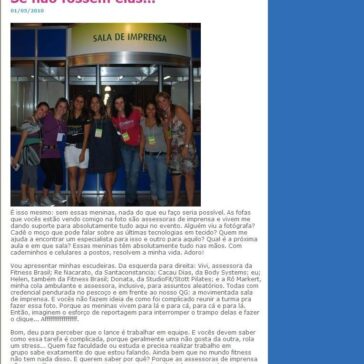 Se não fossem elas… – Blog Boa Forma
