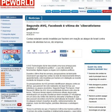 Segundo AVG, Facebook é vítima de ‘ciberativismo político’ – PCWorld