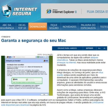 Garanta a segurança do seu Mac – Internet Segura