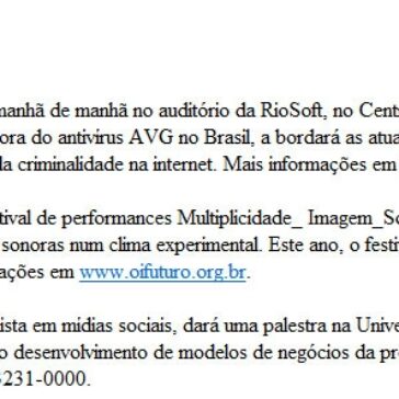 Semana animada para fãs de TI – O Globo