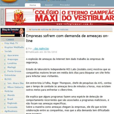 Empresas sofrem com demanda de ameaças on-line – Frizz