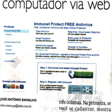 Imunize seu computador via web – Diário de Pernambuco