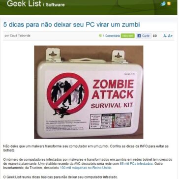 5 dicas para não deixar seu PC virar um zumbi – Info Blogs