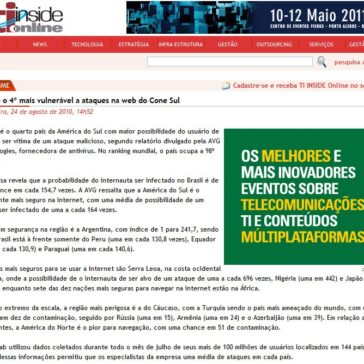 Brasil é o 4º mais vulnerável a ataques na web do Cone Sul – TI Inside