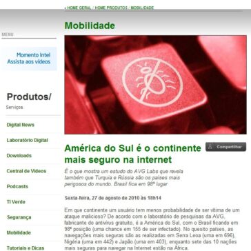 América do Sul é o continente mais seguro na internet – Olhar Digital