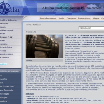 11th IHRSA Fitness Brasil Latin American Conference & Trade Show – Portal Radar