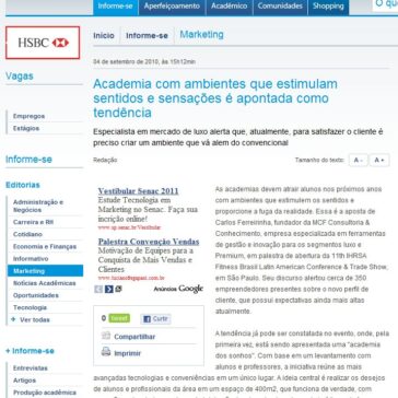 Academia com ambientes que estimulam sentidos e sensações é apontada como tendência – Administradores