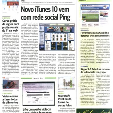 Ferramenta da AVG ajuda a detectar sites contaminados – Correio do Estado – Página 03